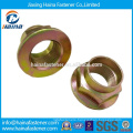 DIN 6923 Made in China in Stock YZP/ Color Zinc Plated Steel Flange Nut